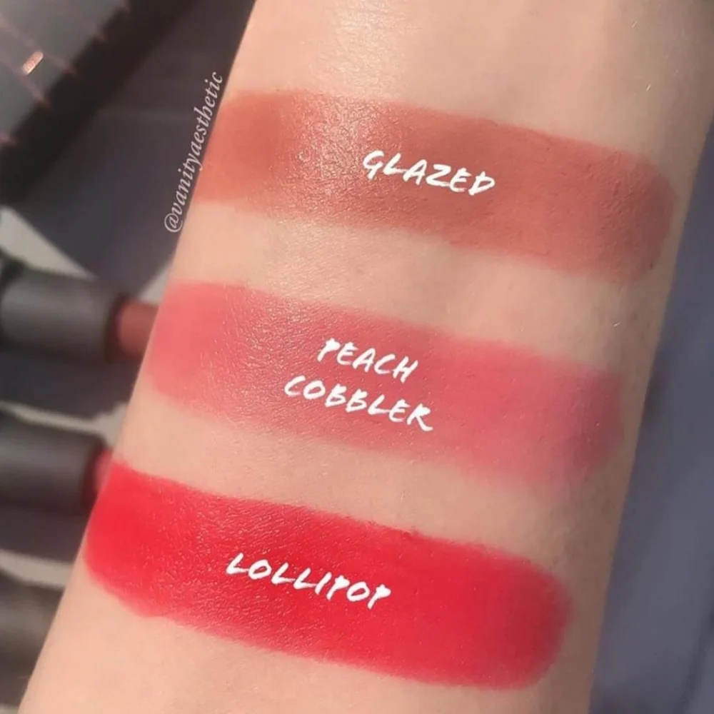 KAB Cosmetics Cream Lipstick in PEACH COBBLER, 3.5g/0.12oz